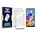 Military-Grade Tempered Glass Screen Protector Compatible with Samsung Galaxy A21 [Pack of 2] | Edge-to-Edge, Oleophobic, Case Friendly, Easy Installation Kit