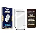 Military-Grade Tempered Glass Screen Protector Compatible with Realme 15T [Pack of 2] | Edge-to-Edge, Oleophobic, Case Friendly, Easy Installation Kit