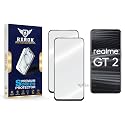 Military-Grade Tempered Glass Screen Protector Compatible with Realme GT 2 [Pack of 2] | Edge-to-Edge, Oleophobic, Case Friendly, Easy Installation Kit
