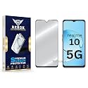 Military-Grade Tempered Glass Screen Protector Compatible with Realme 10 5G [Pack of 1] | Edge-to-Edge, Oleophobic, Case Friendly, Easy Installation Kit