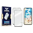 Military-Grade Tempered Glass Screen Protector Compatible with Samsung Galaxy M35 [Pack of 2] | Edge-to-Edge, Oleophobic, Case Friendly, Easy Installation Kit