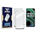 Military-Grade Tempered Glass Screen Protector Compatible with Realme 8 5G [Pack of 2] | Edge-to-Edge, Oleophobic, Case Friendly, Easy Installation Kit
