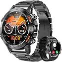 Military Smart Watches for Men(Answer/Make Call), Tactical Smartwatch for Android iOS, 400mAh Battery/Sports Tracking/Health/Sleep Monitoring