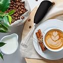 Milk Frother Electric Foam Maker Coffee Beater | Mixer Froth Whisker Latte Maker for Milk,Coffee,Egg,Cafe Latte,Espresso,Cappuccino,Lassi,Salad (Use 1.5 AMPS Cell)