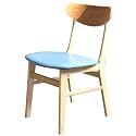 Milk Tea Shop Booth Sofa, Solid Wood Table and Chair Combination, Western Restaurant Coffee Shop Table and Chair, Simple Cold Drink and Dessert Shop(A5)