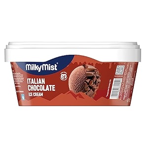 milky mist italian chocolate ice-cream tub 1000ml