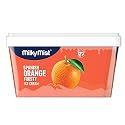 Milky Mist Spanish Orange Frosty Ice-cream Tub, 1000ml