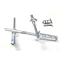 Mill 3/16" Aluminum Small Head with Steel Mandrel Multi Grip Pop Rivets Fasteners .275 - .598 Grip Range