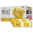 SKYROOTS Millet Wafer Biscuit Pineapple|Crunchy &amp; Crispy Snack|Naturally Gluten Free,No Maida,Made With Jowar &amp; Bajra|Guilt-Free Anytime Munching|Pack of 20 x 25G|Millet-Based Healthy Cookies