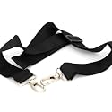 MILLETS Nylon Replacement Adjustable Shoulder Strap with Swivel for Laptop Bag/Camera Bags Luggage Black