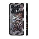 MILLION CASES Thermoplastic Polyurethane Back Cover Case for OnePlus 10 Pro Shockproof Protective Asian Zodiac Mystic Design Case for Men &amp; Boys(Black)