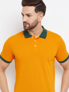 The Million Club Printed Men Polo Neck