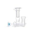 Millipore UFC30VV00 PVDF Orange Non-Sterile Ultrafree-MC Centrifugal Hydrophilic Filter Unit with Microporous Membrane, 0.5mL Capacity, 10.6mm Diameter x 45mm Length, 0.1 micrometer Pore Size, 0.2 sq cm Membrane (Pack of 100)