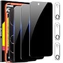 Milomdoi Privacy Screen Protector for iPhone Air, Tempered Glass
