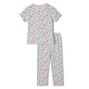 Milou 100 Cotton Half Sleeves Biowashed Printed