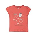 Milou Girls 100 Cotton Short Sleeves Mango