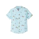Milou Girls 100 Cotton Stripes Allover Print