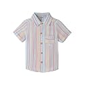 Milou Girls 100 Cotton Stripes Allover Print