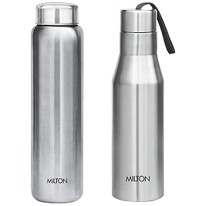 milton aqua 1000 stainless steel water bottle 950 ml silver super 1000 single wall stainless steel bottle 1000 ml silver