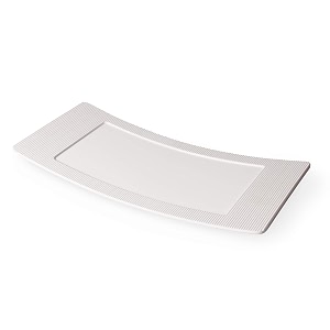 milton curvy melamine platter white 1534 x 6734