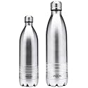 milton Duo Deluxe 1000 thermosteel hot and Cold Water Bottle, 1ltr&amp;Milton Aqua 1000 Water Bottle, 950ml Each, Set of 3 &amp;Milton Thermosteel Duo Deluxe, 500ml, Steelplain