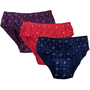 Milton Garments Women Cotton Inner Elastic Panties