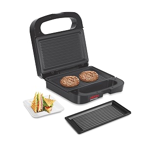 milton grill toaster machine hsg022 grill sandwich maker sandwich griller and toaster 750 watt sandwich maker electric griller for home auto cut off 2 year warranty black
