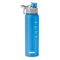 MILTON Gripper 1000 Stainless Steel Water Bottle, 900 ml, Blue | Leak Proof | Easy Grip | Light Weight | Easy to Carry