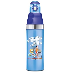 milton kool stunner 900 kids plastic insulated water bottle 660 ml sipper bottle leak proof bpa free food grade school amp picnic bottle cyan