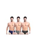 Milton Mens Pure Cotton Solid Briefs with