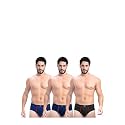 Milton Mens Pure Cotton Solid Briefs with