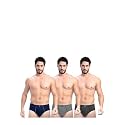 Milton Mens Pure Cotton Solid Briefs with