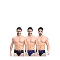 Milton Mens Pure Cotton Solid Briefs with
