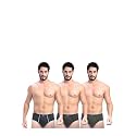 Milton Mens Pure Cotton Solid Briefs with