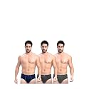 Milton Mens Pure Cotton Solid Briefs with