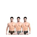 Milton Mens Pure Cotton Solid Briefs with