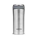 Milton Optima 350 Thermosteel Hot and Cold Flask, 340 ml, Silver | ISI Certified | Vacuum Insulated | Rust Proof | Leak Proof | Tea | Coffee | Juice