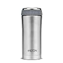 Milton Optima 420 Thermosteel Hot and Cold Flask, 410 ml, Silver | ISI Certified | Vacuum Insulated | Rust Proof | Leak Proof | Tea | Coffee | Juice