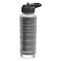 Milton Pebble 940 Thermosteel 24 Hours Hot and Cold Water Bottle with Spout Lid, 940 ml, Grey