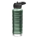 Milton Pebble 940 Thermosteel 24 Hours Hot and Cold Water Bottle with Spout Lid, 940 ml, Green