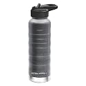 Milton Pebble 710 Thermosteel 24 Hours Hot and Cold Water Bottle with Spout Lid, 710 ml, Grey