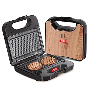 milton sandwich amp grill hsm002 2-in-1 grill sandwich maker sandwich griller and toaster with detachable plates 850 watt sandwich maker electric griller for home 2 year warranty