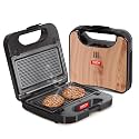 Milton Sandwich &amp; Grill HSM002 2-IN-1 Grill Sandwich Maker, Sandwich Griller and Toaster with Detachable Plates, 850 Watt, Sandwich Maker Electric Griller for Home, 2 Year Warranty