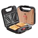 Milton Sandwich &amp; Grill HSM003 3-IN-1 Grill Sandwich Maker, Sandwich Griller and Toaster with Detachable Plates, 850 Watt, Sandwich Maker Electric Griller for Home, 2 Year Warranty