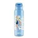 Milton Sportive 600 Thermosteel Vacuum Insulated Water Bottle, 580 ml, Hot &amp; Cold, Spill &amp; Leakproof Water Bottle for Kids, School, Travel Bottle, Sky Blue with Barbie Print