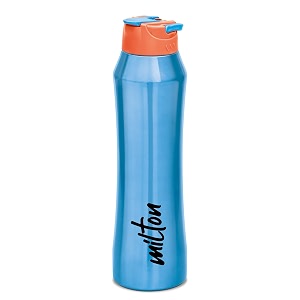 milton stark 900 thermosteel 24 hours hot or cold water bottle 790 ml blue