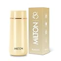 Milton Starlit 270 Thermosteel Compact ISI Certified Water Bottle, Vacuum Insulated Hot and Cold I SS304 Stainless Steel, Leak Proof I 260 ml, Ivory