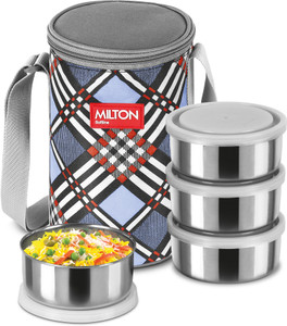 MILTON Steel Treat 4 Stainless Steel Tiffin