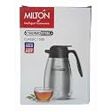Milton Thermosteel Classic Carafe Flask Tea/Coffee Pot, 1500 ml, Silver - Alloy Steel