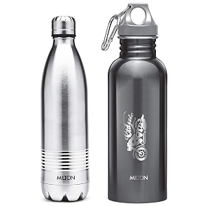 milton thermosteel duo 1800 deluxe bottle 17 litres grey